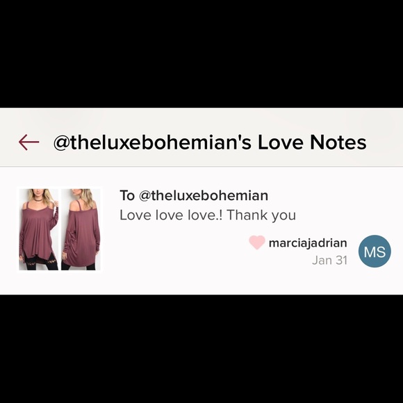 Dark Mauve Long Sleeve Cold Shoulder Tunic Tee - Picture 2 of 2